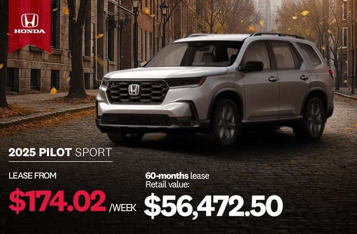 Bannière de Promotion Pilot Sport 2025